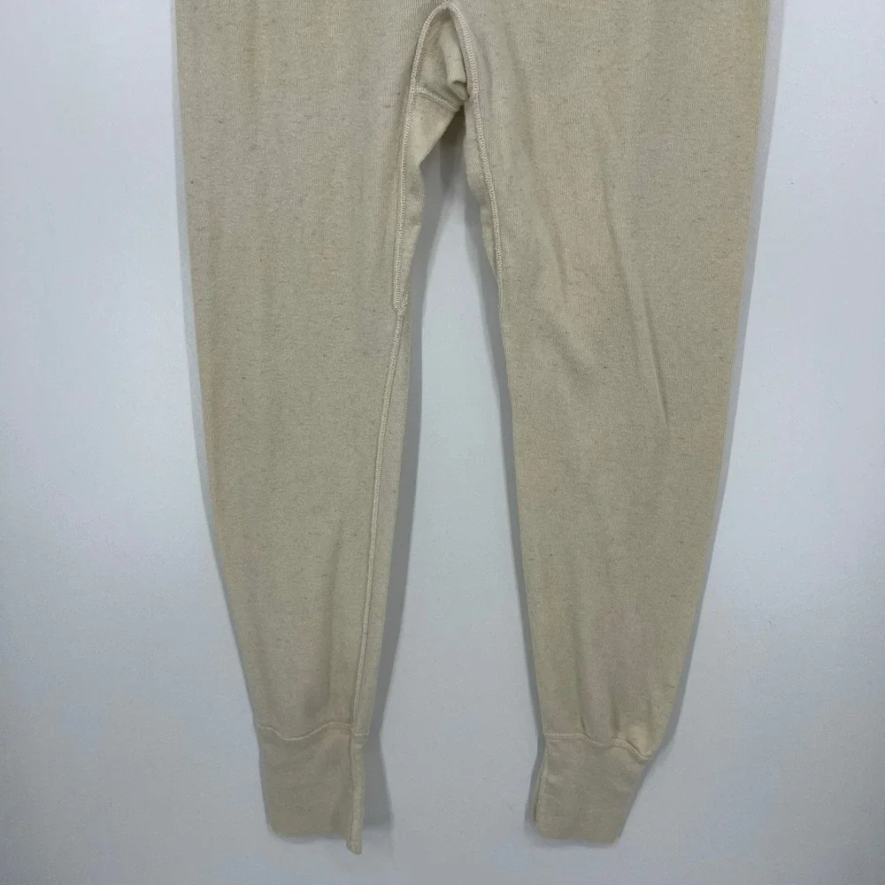 Lally Mfg Corp Vintage US Military Cold Weather Drawers Wool Cotton Cream M Vtg